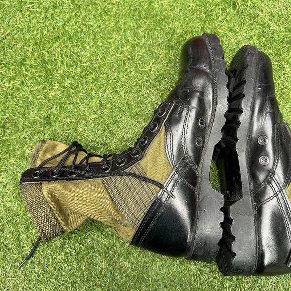Vintage‎ 66 Vietnam War Military Field Jungle Combat Boots Mens 9R Third main image 11